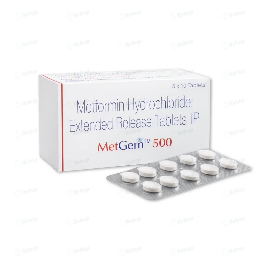 메트젬 500 서방형 (메트포르민 Metformin 500mg)