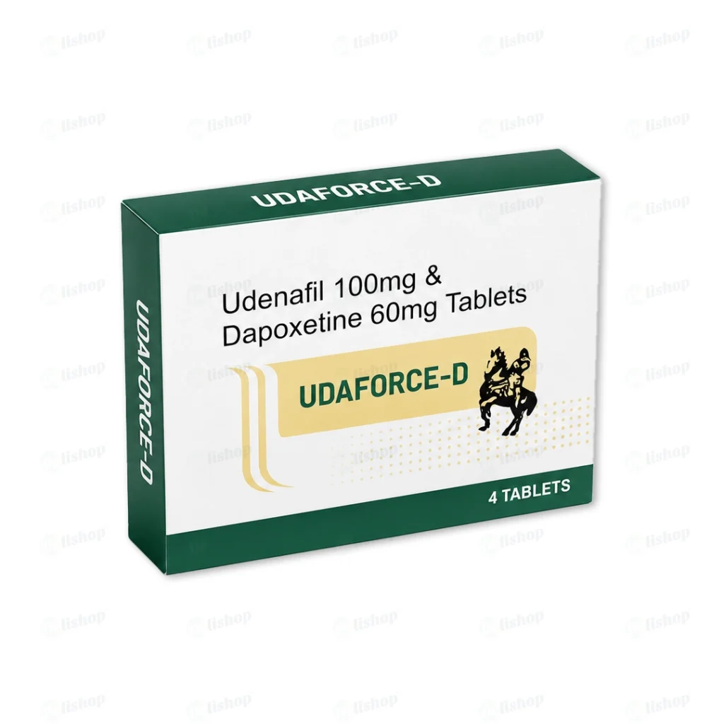 유다포스 D (유데나필 Udenafil 100mg + 다폭세틴 Dapoxetine 60mg)