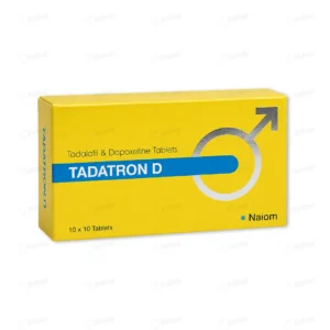 타다트론 D (타다라필 Tadalafil 20mg + 다폭세틴 Dapoxetine 60mg)